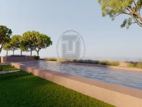 Moradia T4 em condomínio fechado com piscina – Praia da Madalena