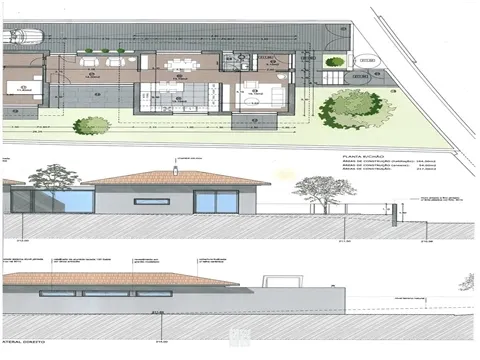 Terreno com projeto aprovado em Argoncilhe