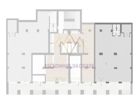 Store with 107 m2, in a luxury development on Av. Infante Santo, Lisbon