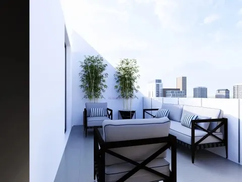 Fantastique appartement de 2+1 chambres avec terrasse et balcon pour découvrir le meilleur de Portimão