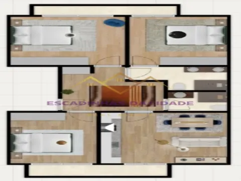 Apartamento T3 com Varandas e Excelentes Acabamentos – Zona do Colégio Militar / Benfica