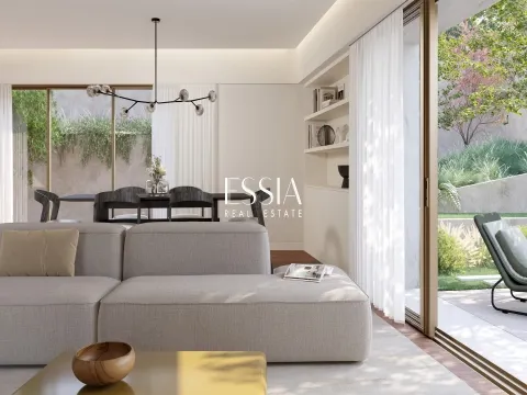 Apartamento de 5 dormitorios dúplex con jardín en Foz Villas, en Foz do Douro