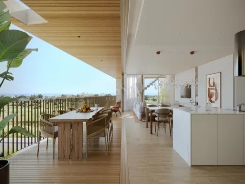 Appartement de 2 chambres à Vilamoura - Copropriété privée avec piscine, SPA et espace salon