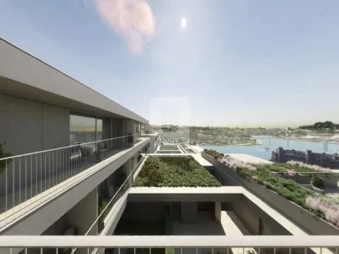 T4 no O’rizon Living com Varandas Vistas Rio Douro e o Porto