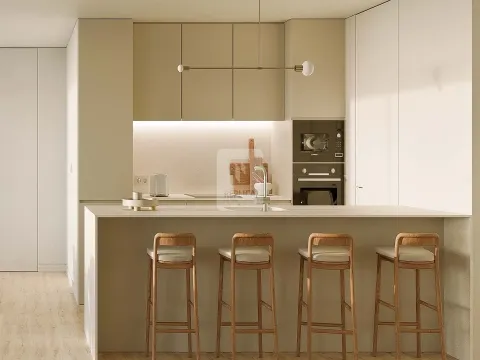 Apartamento T2 duplex no O’rizon Living com Varanda e Jardim Privativo