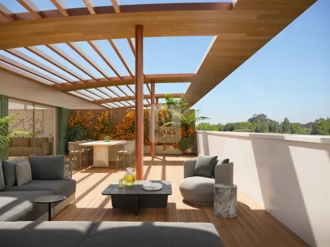 T4 Duplex com Piscina Privativa e Terraço no RAIZ