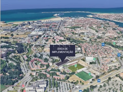Terrain à bâtir à Matosinhos avec permis de construire approuvé