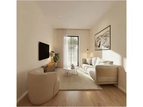 Apartamento T0 com Garagem no CC FLATS