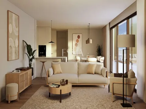 Apartamento T2 com Duas Varandas no Haven Terrazza