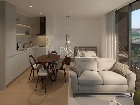 Studio Apartment with Balcony at Lurion Residences