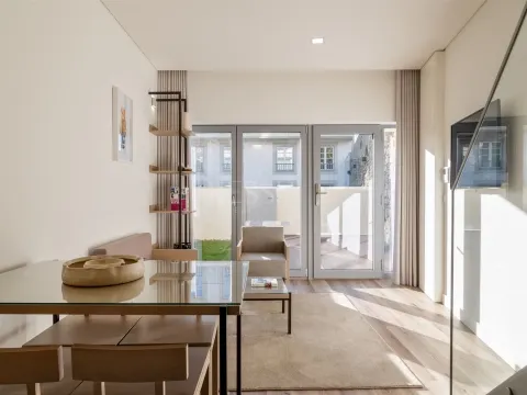 Maison Duplex T2 avec Balcon et Terrasse au Fervença Palace