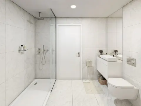 1-bedroom apartment with balcony in Canidelo on Arrábida Green Avenue