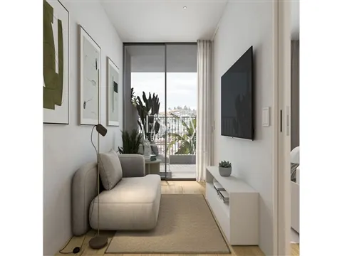 Apartamento T1 Smart com Terraço na Boavista, Porto
