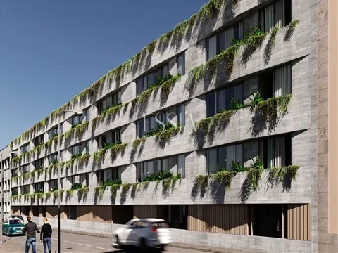 Apartamento T2 com Terraço e Jardim no Boss Gardens, Porto