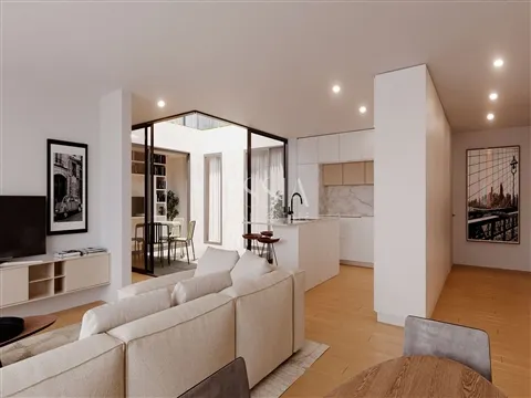 Apartamento T3 com Terraço e Jardim no Boss Gardens, Porto