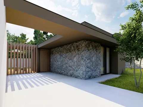 Três Lotes Individuais, Moradias R/Chão .