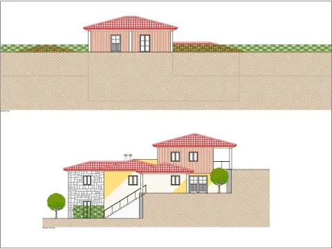 Terreno c/ Casa Para Restauro