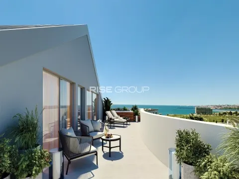 Apartamento T2 Duplex em construção na praia dos Lavadores