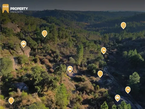 Sanctuaire Hors Réseau 1.3ha | Rochers et Nature | Portugal