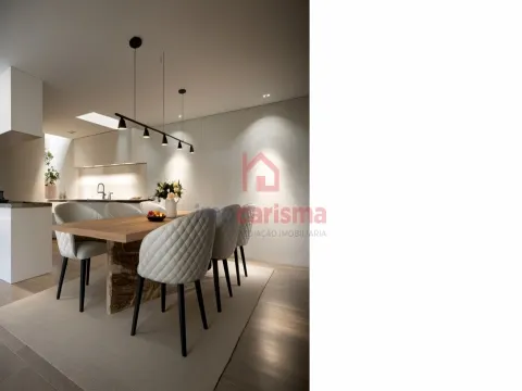 Moradias Térreas T3 de Luxo em Condomínio Fechado em São Salvador do Campo, Santo Tirso