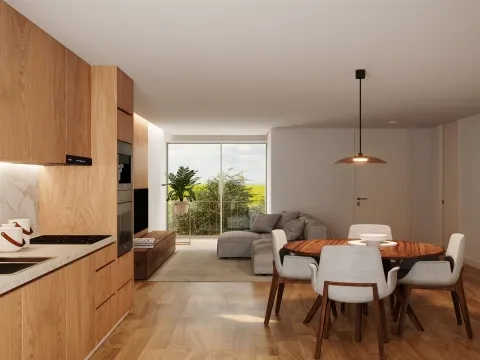 Apartamento T1+1 em construção no Porto