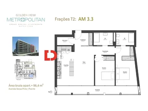 Appartement 2 Chambre(s)