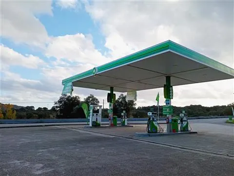 Kraftstoffversorgung Station