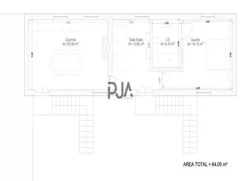 Apartment Floor Dwelling T1+1