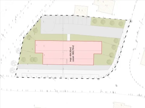 Lote de Terreno para Construção de Prédio com 8 fogos em Tondela