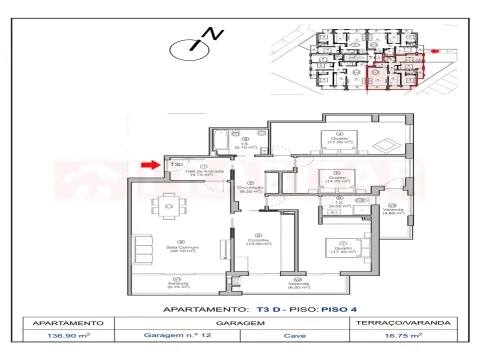 Apartamento T3 Novo com Excelente Exposição Solar – Junto às Abadias, Figueira da Foz