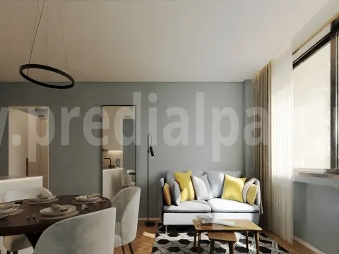 Apartamento T2 para venda no Centro do Porto