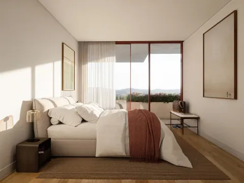 Apartamento T1 com varanda, lugar de garagem e arrumo, Freixo