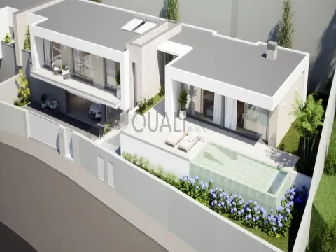 Maison jumelée de trois chambres avec piscine à débordement à Arco da Calheta, Calheta