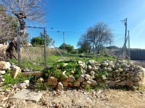 Excellent 120m² Plot in the Heart of Santa Bárbara de Nexe with Sea View