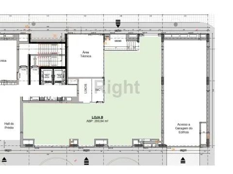 &#8203;&#8203;&#8203;&#8203;&#8203;&#8203;&#8203;Loja com 200 m² em empreendimento moderno na zona oriental de Lisboa