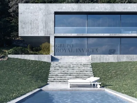 Terreno com Projeto Aprovado para Moradia V4 com Piscina – Vista Deslumbrante para o Rio Douro - VNG