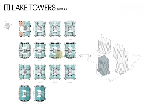 Loja Nova de 79 m2 Empreendimento Lake Towers - Paranhos - Porto