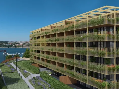 Apartamentos T2 novos com varanda em Canidelo - Vila Nova de Gaia