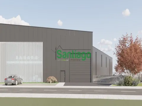 2 Lotes com Licença de Construção p/ 2 Pavilhões  - 15.735m2