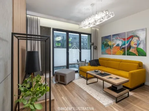 T2 Novo, com terraço de 31 m2, garagem, Condomínio Fechado, no Coração de Matosinhos