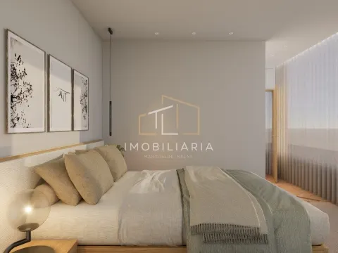 Apartamento T1 Novo em Construção - Nelas