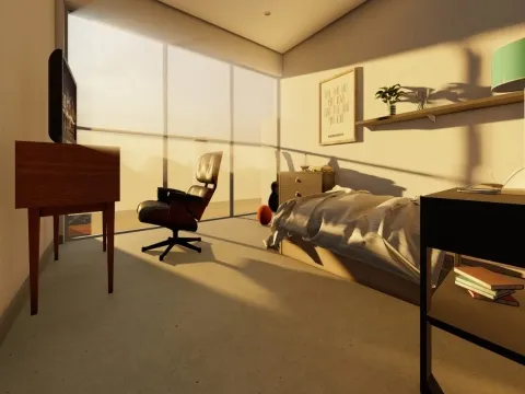 Terrain avec projet approuvé pour une maison T3