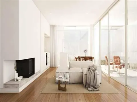 Apartamento T2 com terraço em construção, 1ª Linha, Apúlia