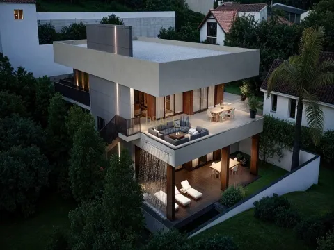 Villa T4 con piscina in costruzione a Sesimbra.