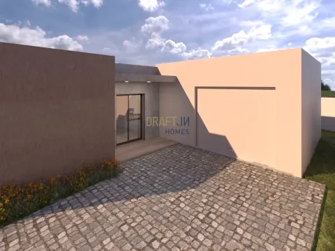 Vivienda T3 de una sola planta con arquitectura moderna en Pataias | Alcobaça