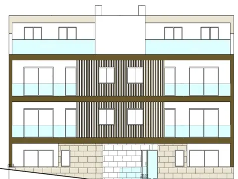 3 bedroom duplex, with two terraces