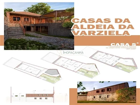 Oportunidade Única Investimento Turismo Rural, Moradia com Projeto| Varziela,
