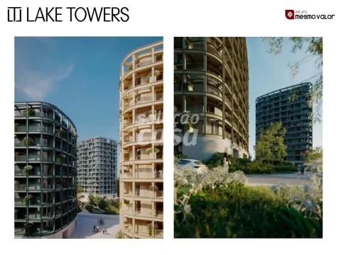 T2+1 Novo, com Terraço, no Empreendimento Lake Towers, na Arca D´Água, no Porto!