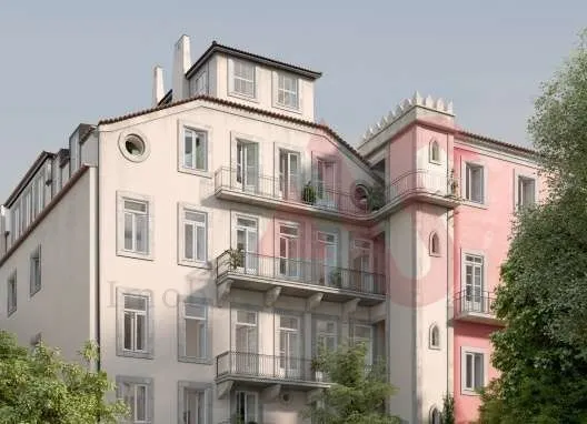 2+1 bedroom apartment under construction in Cedofeita, Porto
