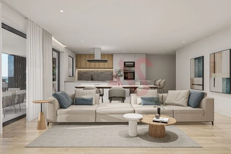 2 bedroom apartment in the Espinho Beach Residendes development in Espinho